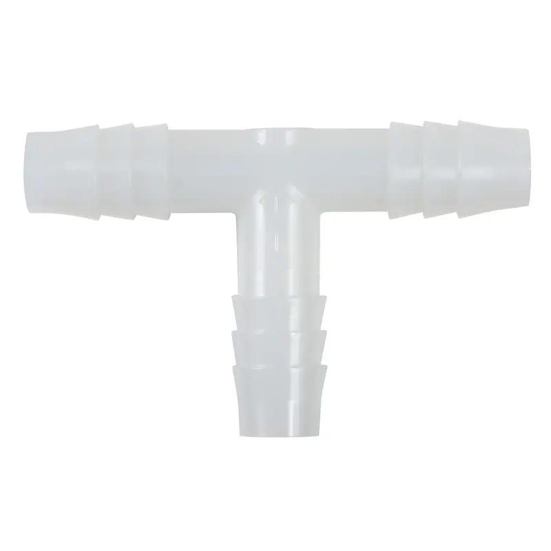 Nylon Barb Tee Fitting – Triple 3/8" Ports 1