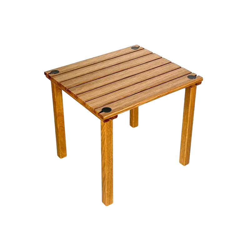 Oak Kermit Packable Table For Commercial Use 2