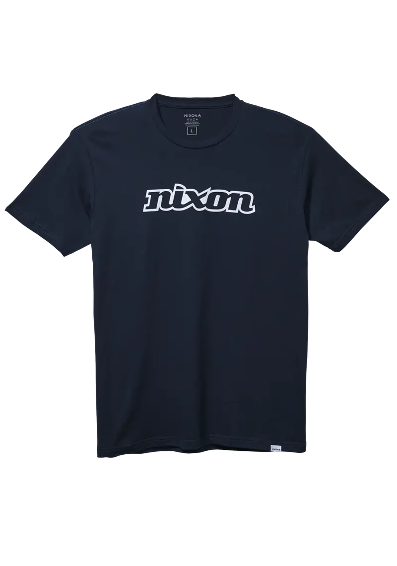 Og Script Eco-Repreve® Tee – Navy Base With White Logo 1