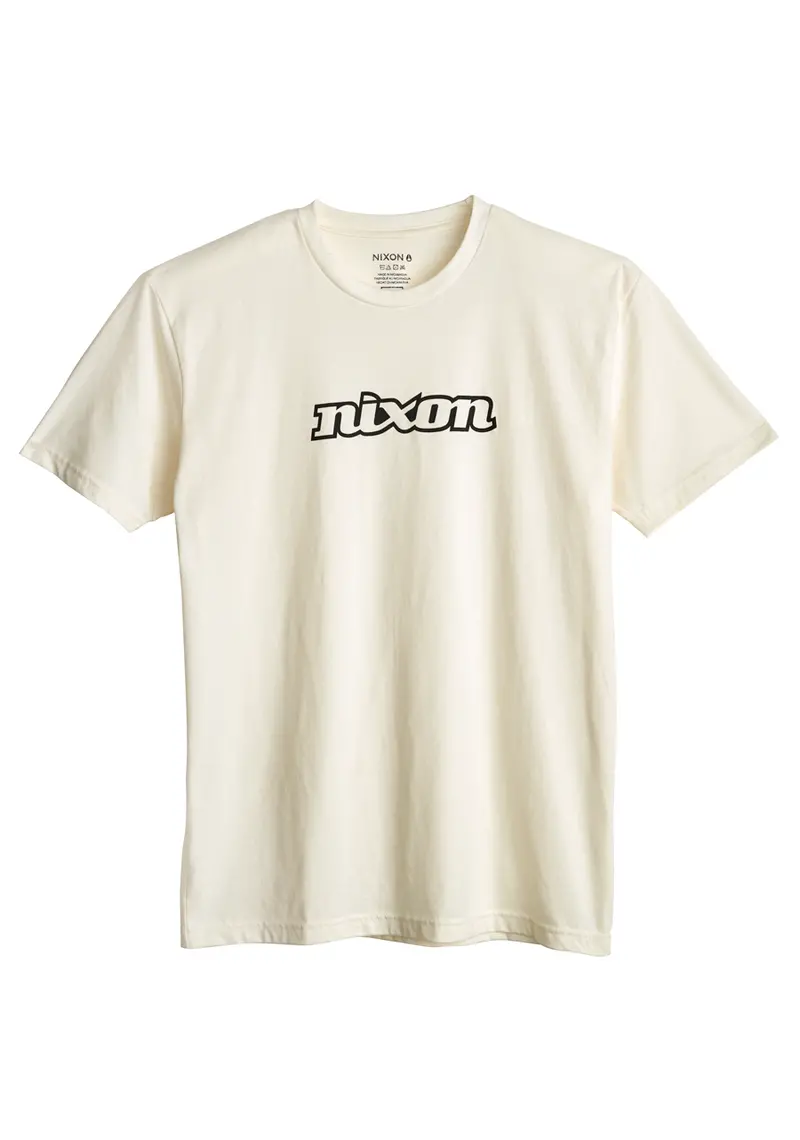 Og Script Organic-Repreve® Tee – Natural Fabric With Black Typography 1