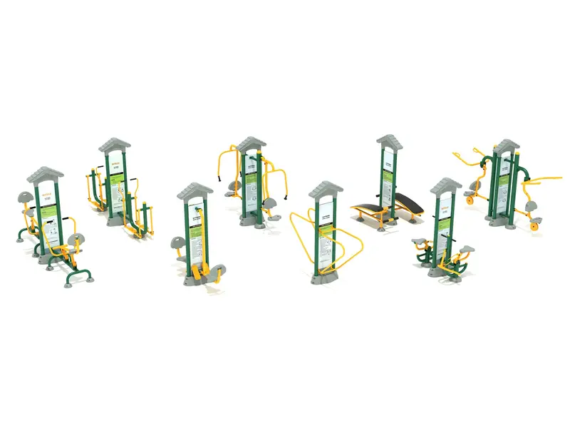 Olympic-Inspired Spirit Fitness Station For Public Spaces 1