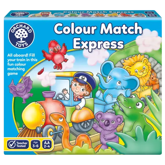 Orchard Toys Colour Match Express Board Game 1