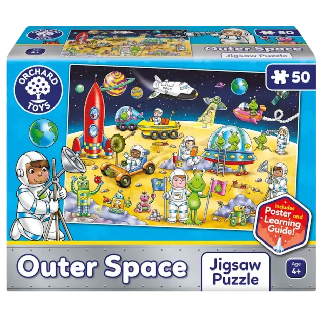 Orchard Toys Outer Space – Cosmic-Themed Jigsaw Puzzle For Curious Minds 1