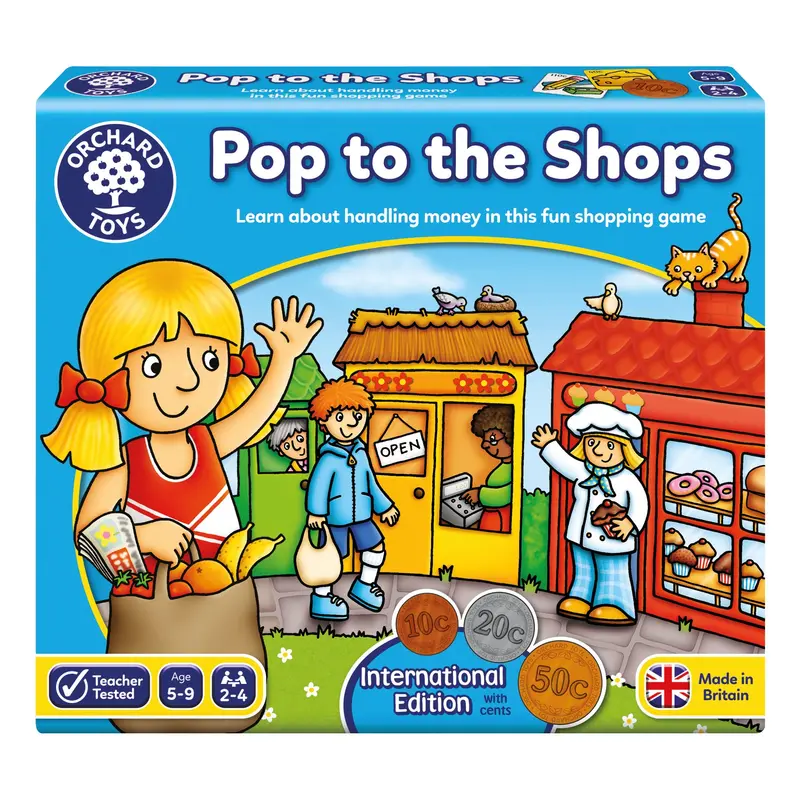 Orchard Toys Pop To The Shops Shopping Game 1