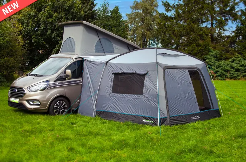Outdoor Revolution Cayman Cuda Xl Front-Gable Awning – Fits 180–240 Cm Vans 1
