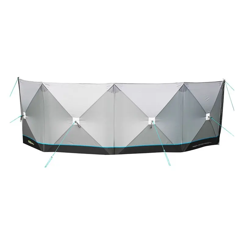Outdoor Revolution Pronto Compact 4-Piece Windbreak (120Cm H × 500Cm W, Hde Fabric) 1