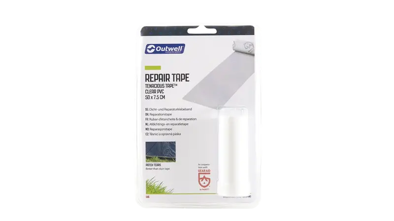Outwell Clear Self-Adhesive Repair Tape For Tents & Inflatables 1