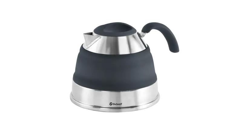 Outwell Collaps Navy Night 2.5L Stainless Steel Kettle 1