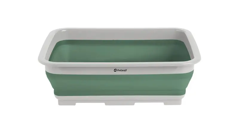 Outwell Collapsible Wash Bowl – Shadow Green, Camp-Friendly Design 1