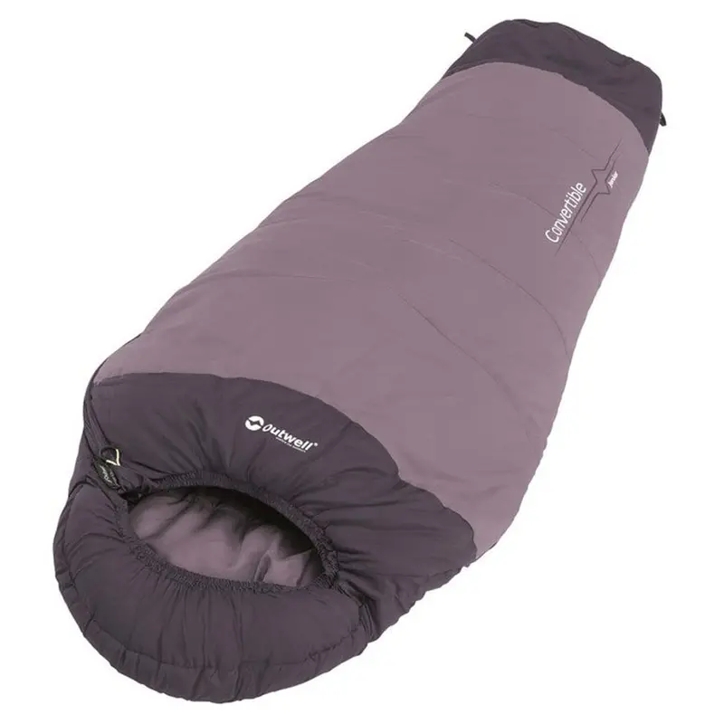 Outwell Convertible Junior Sleeping Bag – Adjustable Design 1
