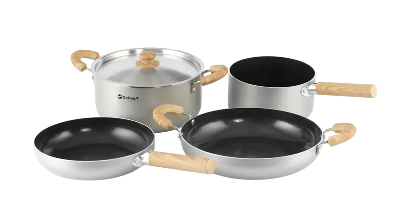 Outwell Feast Xl Ceramic Cookware Set For Outdoor Cooking 1