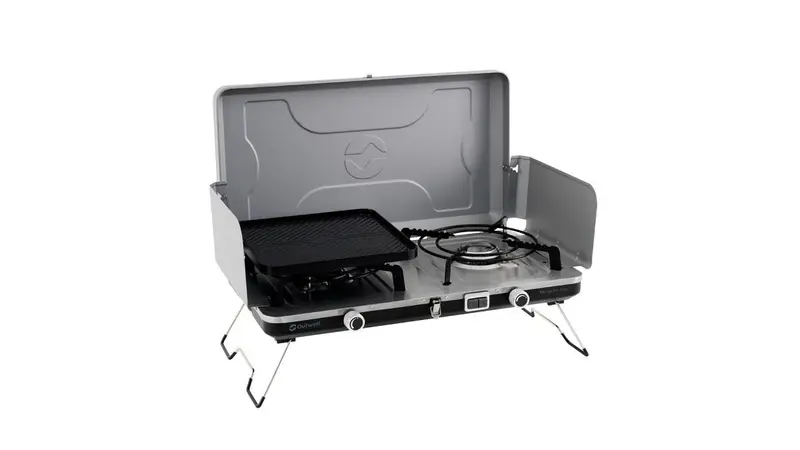 Outwell Merapi Pro Duo Deluxe Camping Stove – Dual-Burner Cook System 1