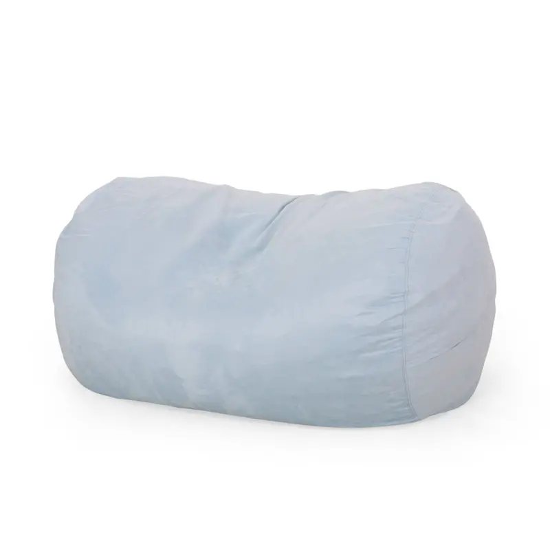 Oversized Pastel Bean Bag – Soft Microfiber Lounge Chair, 6.5 Feet Tall 1
