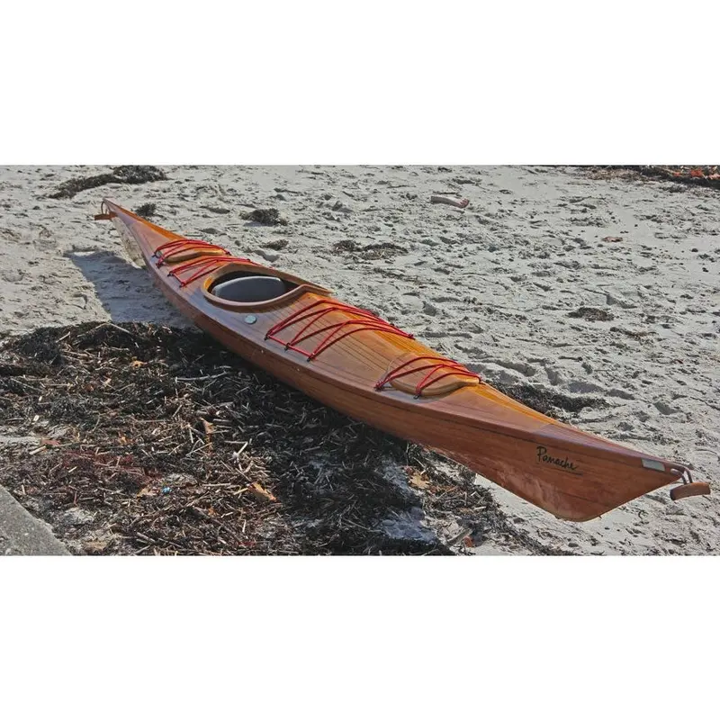 Panache 18' 4" Cedar Strip Kayak Building Kit – Traditional Hand-Built Design 1