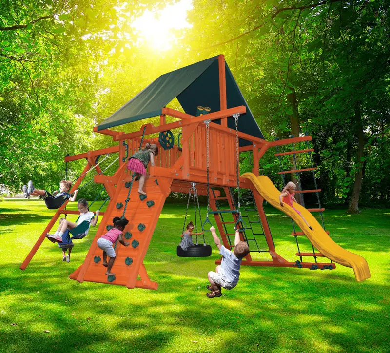 Playground One Deluxe Playcenter Combo 2 Xl – Balanced Family Play Solution 1