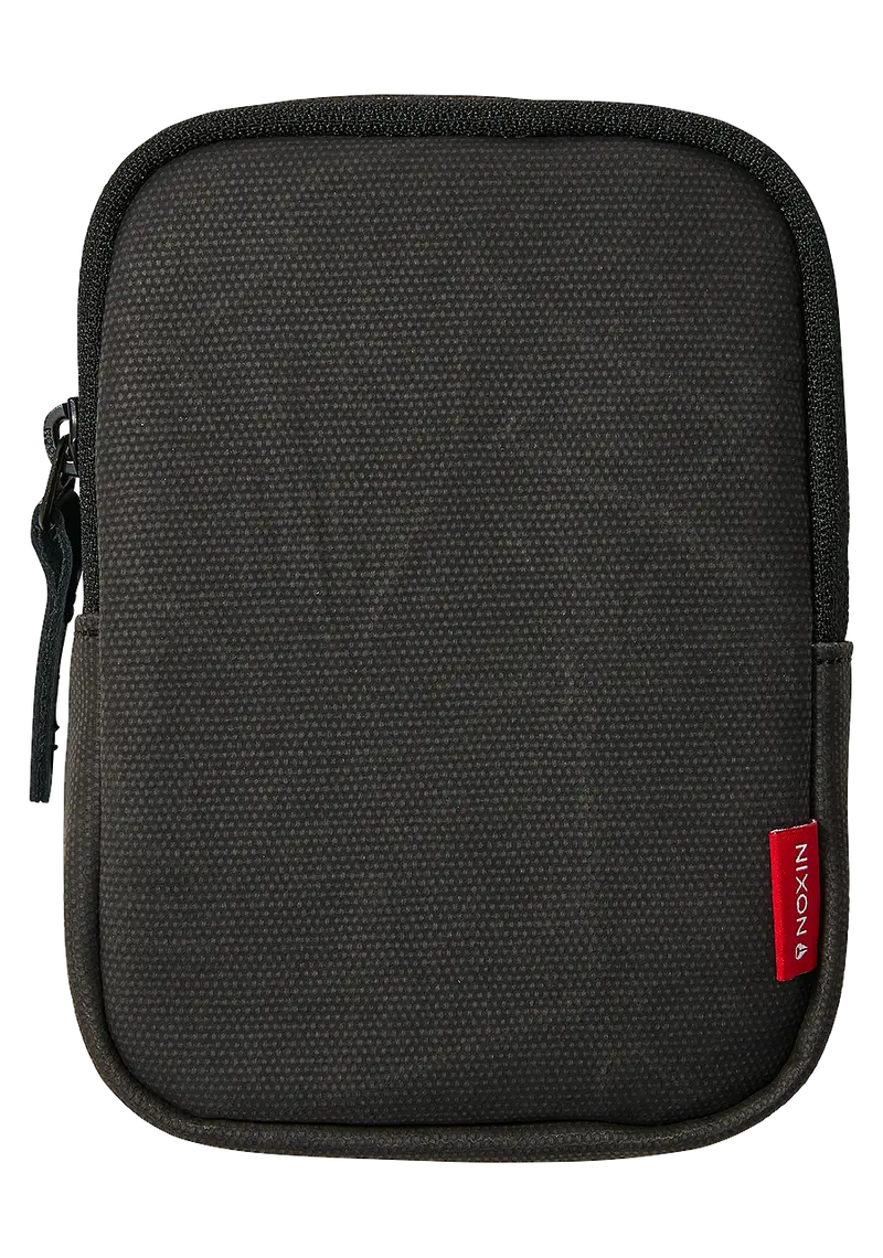 Plush-Lined Compact Utility Pod In Matte Black 1