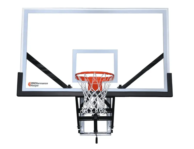 Proformance Wm72 Wall-Mount Basketball Hoop – 72-Inch Backboard 1