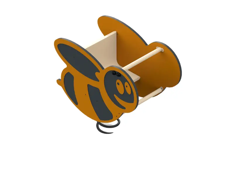 Psagot Playgrounds Bee-Shaped Spring Seat A 1
