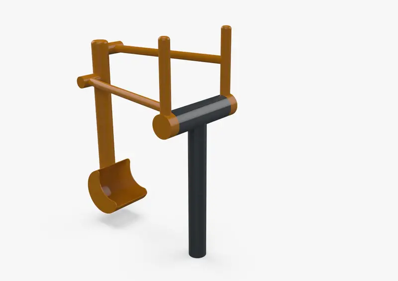 Psagot Playgrounds Mini Excavator Play Sculpture 1