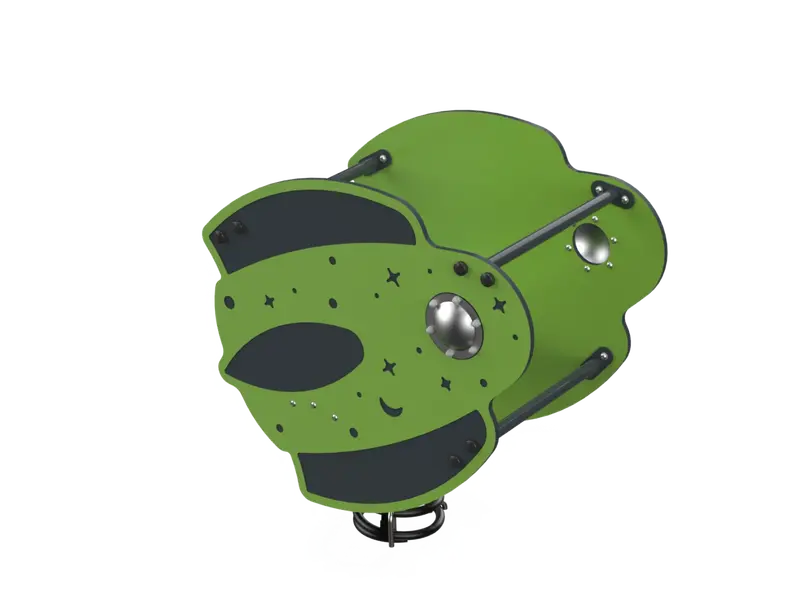 Psagot Playgrounds Spaceship-Themed Spring Rider 1