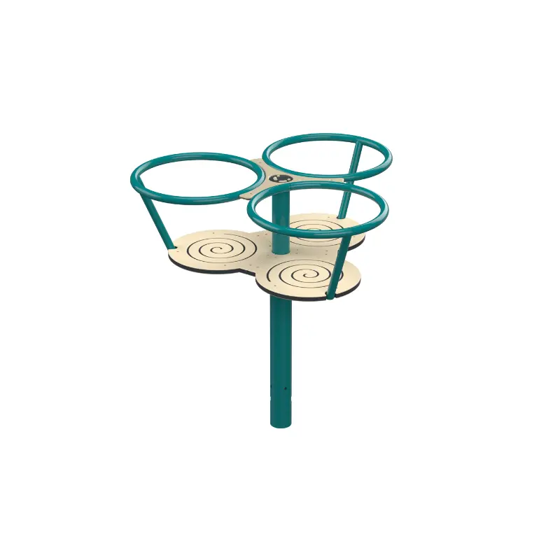Psagot Playgrounds Triple Motion Spinner For Group Play 1