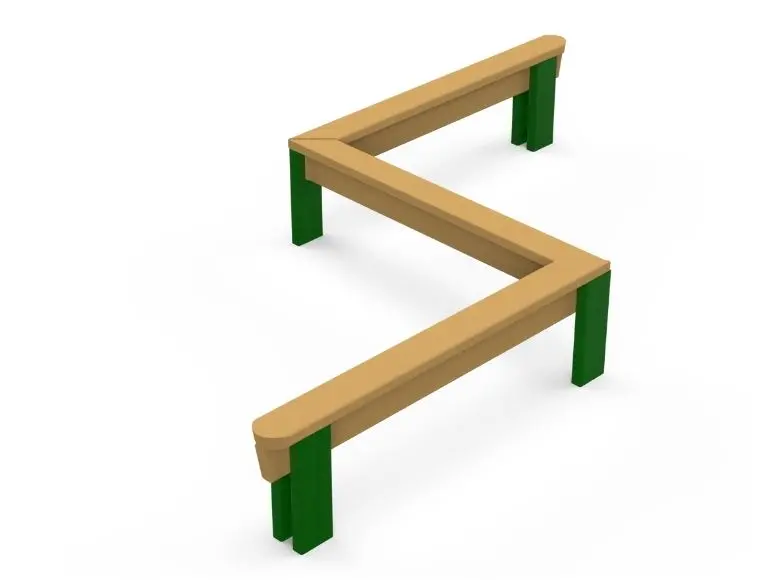 Psagot Playgrounds Zigzag Obstacle Course For Dogs 1