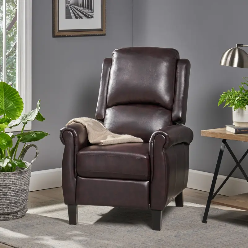 Pu Leather Recliner Armchair – Premium Texture, Budget-Friendly - Nh695692 1