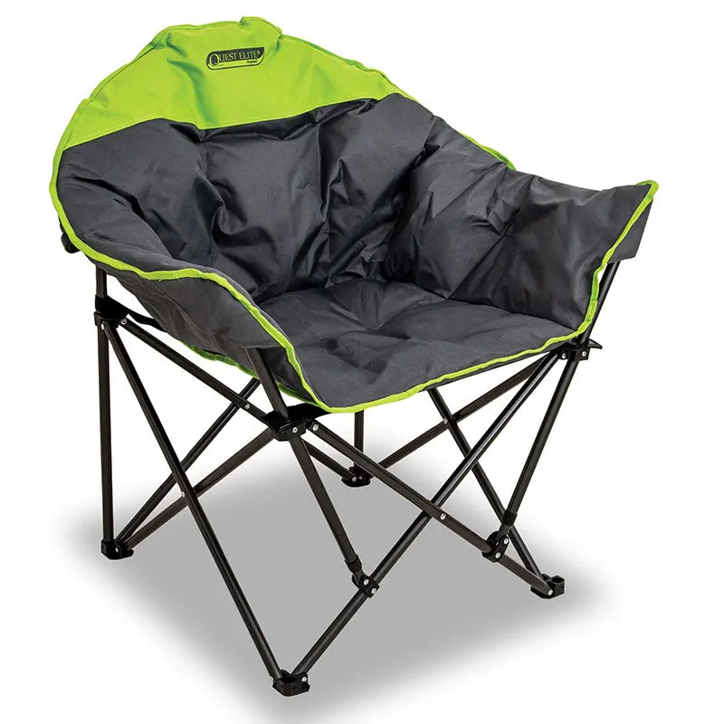 Quest Autograph Cleveland Lightweight Camping Chair – Lime Green 1