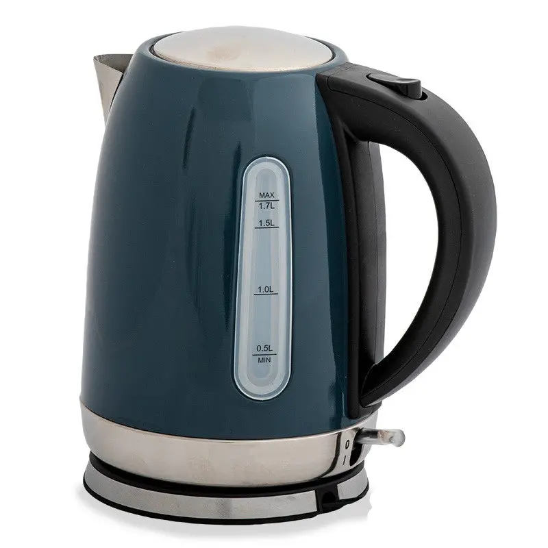 Quest Rocket 1.8L Low-Wattage Electric Kettle – Slate Stainless Steel Design 1
