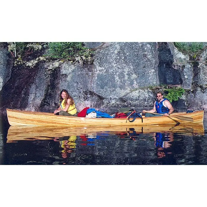 Quetico 18' 4" Cedar Strip Canoe Kit – Rugged, Load-Capable Wilderness Tripping Craft 1