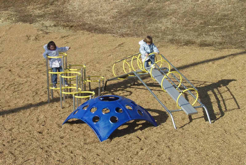 Rabbit Hutch-Themed Playscape – Nature-Inspired Early Learning Environment 1