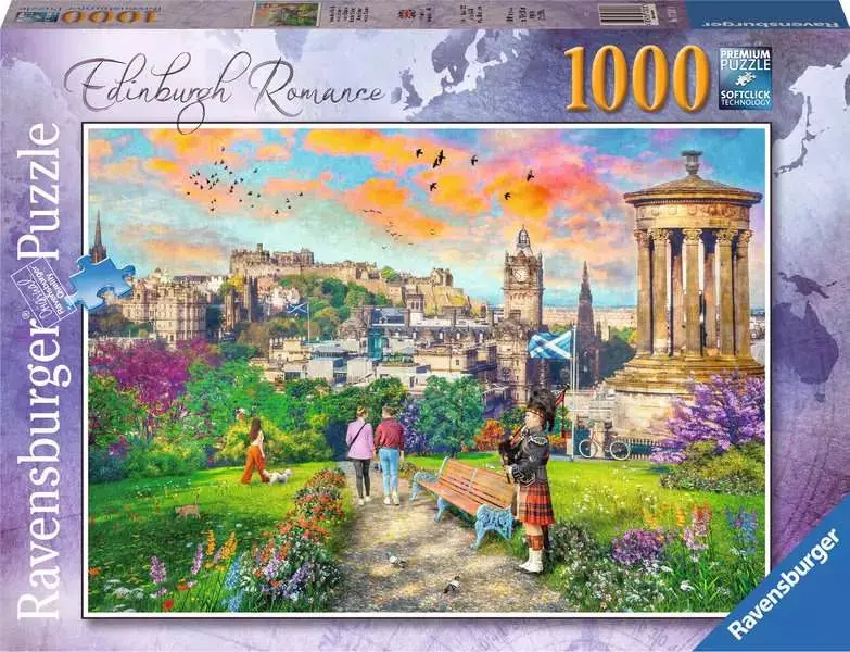 Ravensburger Edinburgh Romance Jigsaw Puzzle – 1000-Piece Scenic Design 1