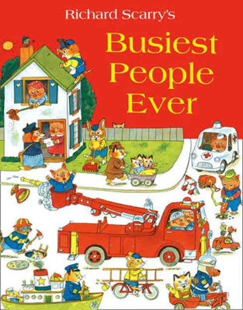 Richard Scarry’S Busiest People Ever – Engaging Lift-The-Flap Book For Curious Kids 1