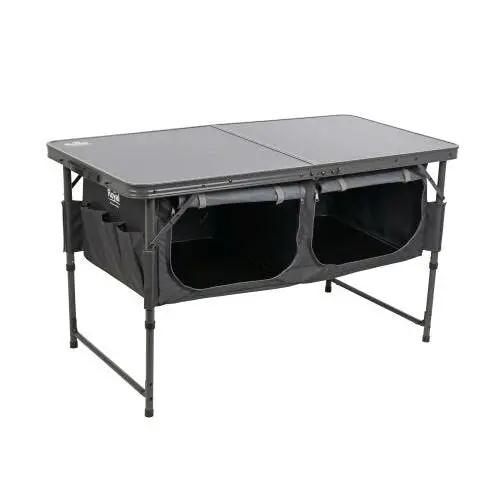 Royal Leisure Folding Table With Integrated Storage Cupboard 1