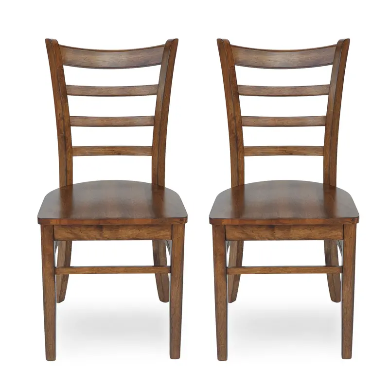 Rustic Farmhouse Dining Chairs (Set Of 2) - Nh486313 1