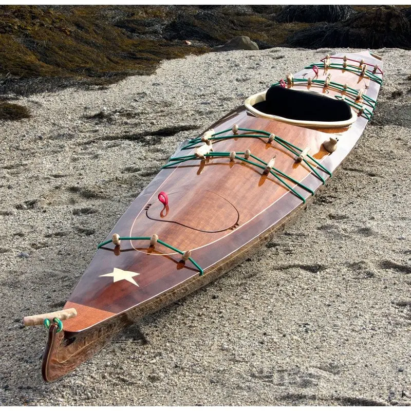 Shooting Star 16' 6" Cedar Strip Kayak Kit – Lightweight And Sporty Expedition Design 1