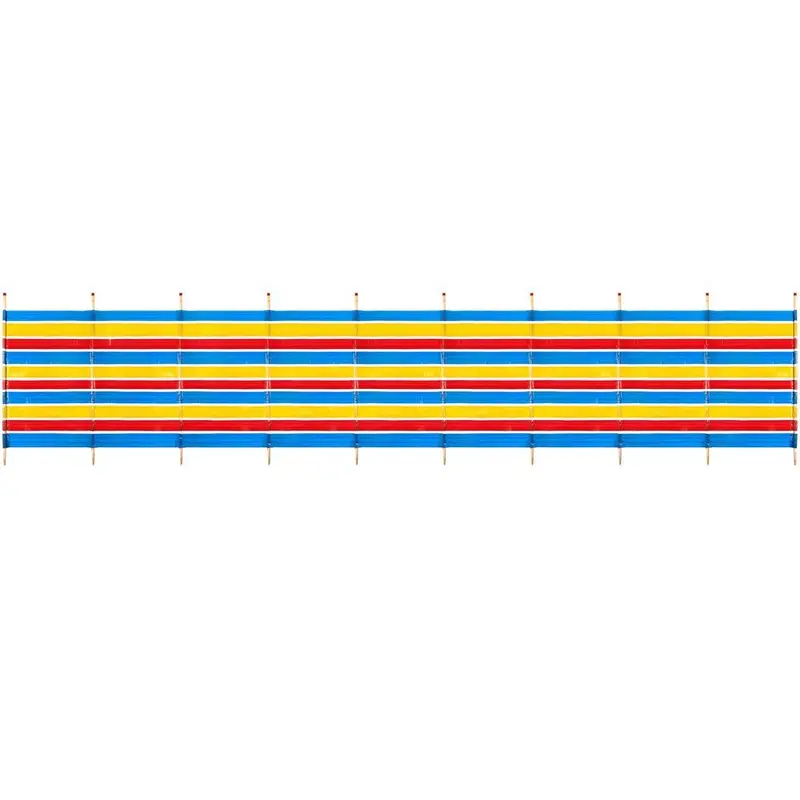 Shop 10-Pole Traditional Beach Windbreak – 5-Foot Height 1