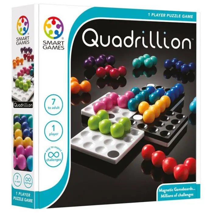 Smart Games Quadrillion – Modular Magnetic Puzzle Challenge With Infinite Solutions 1