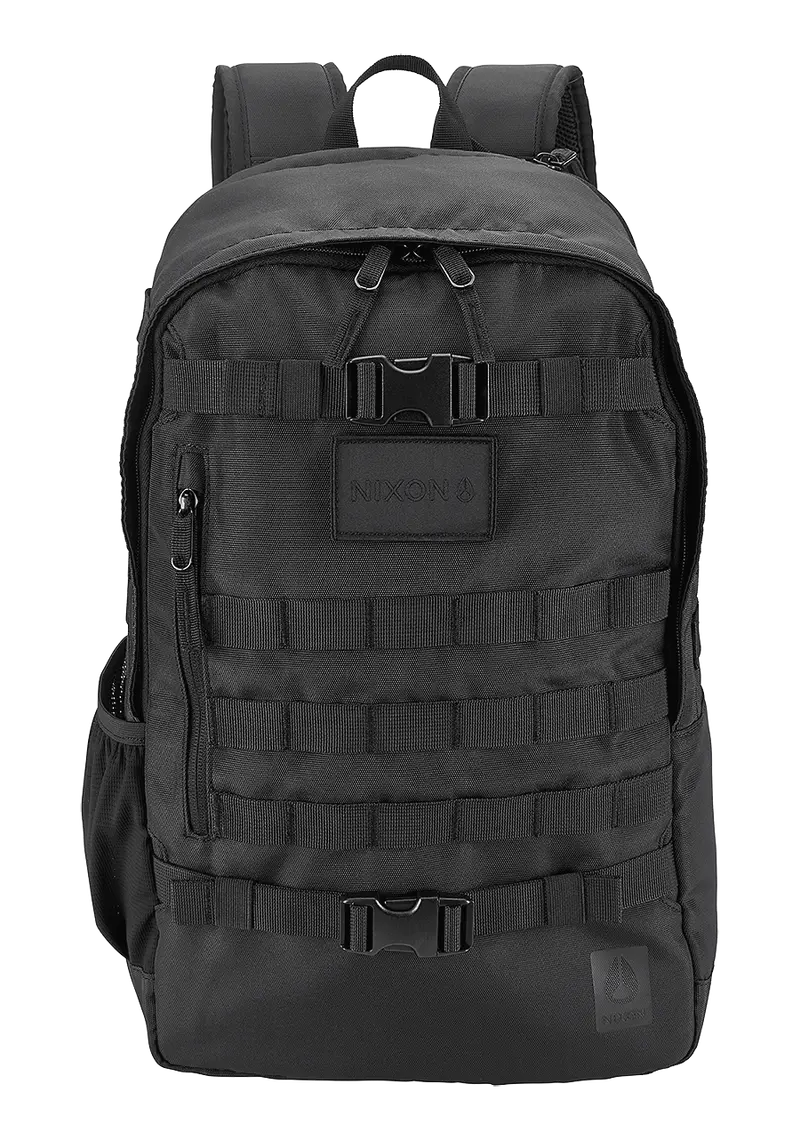 Smith Gt Backpack For Students – Black Durable Nylon 1
