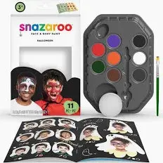 Snazaroo Halloween Face Paint Kit – Complete Themed Set 1
