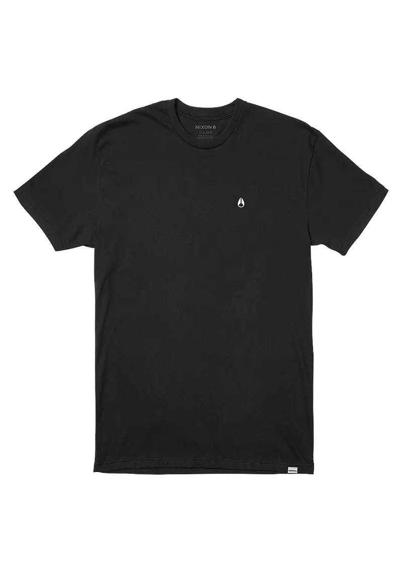 Sparrow Recycled Cotton Tee – True Black 1