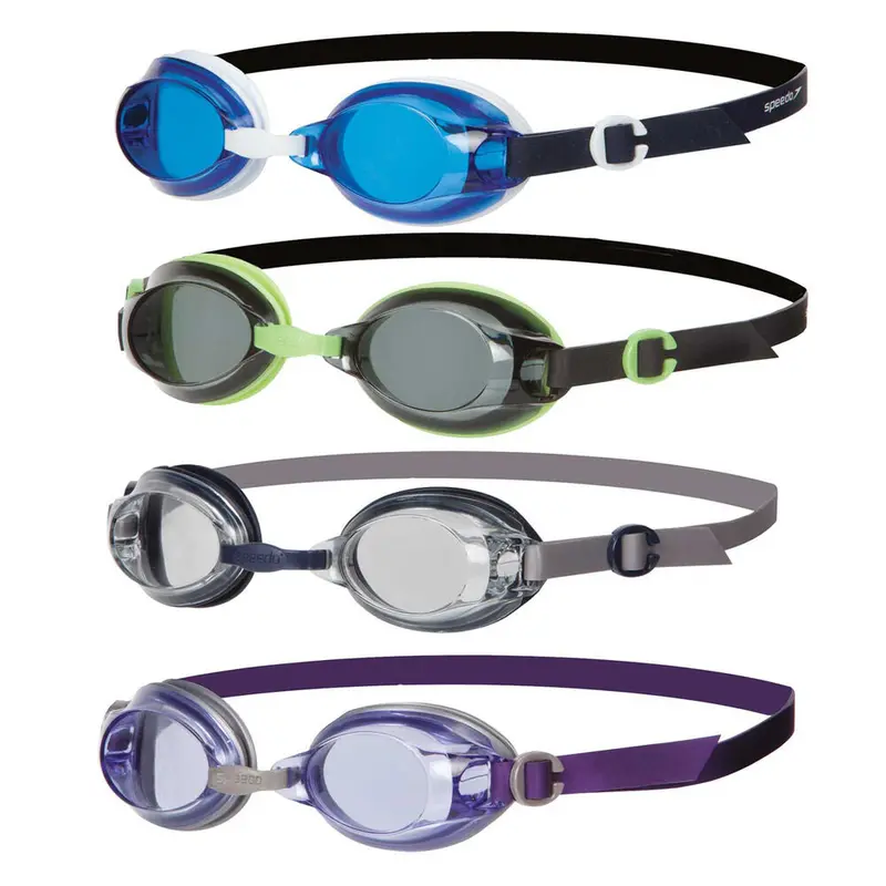 Speedo Jet Adult Swimming Goggles – Anti-Fog, Low-Drag Competition-Style Goggles 1