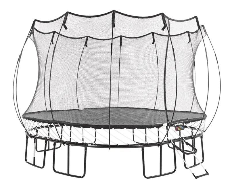 Springfree 11' X 11' Large Square Trampoline – Compact Safety Trampoline 1