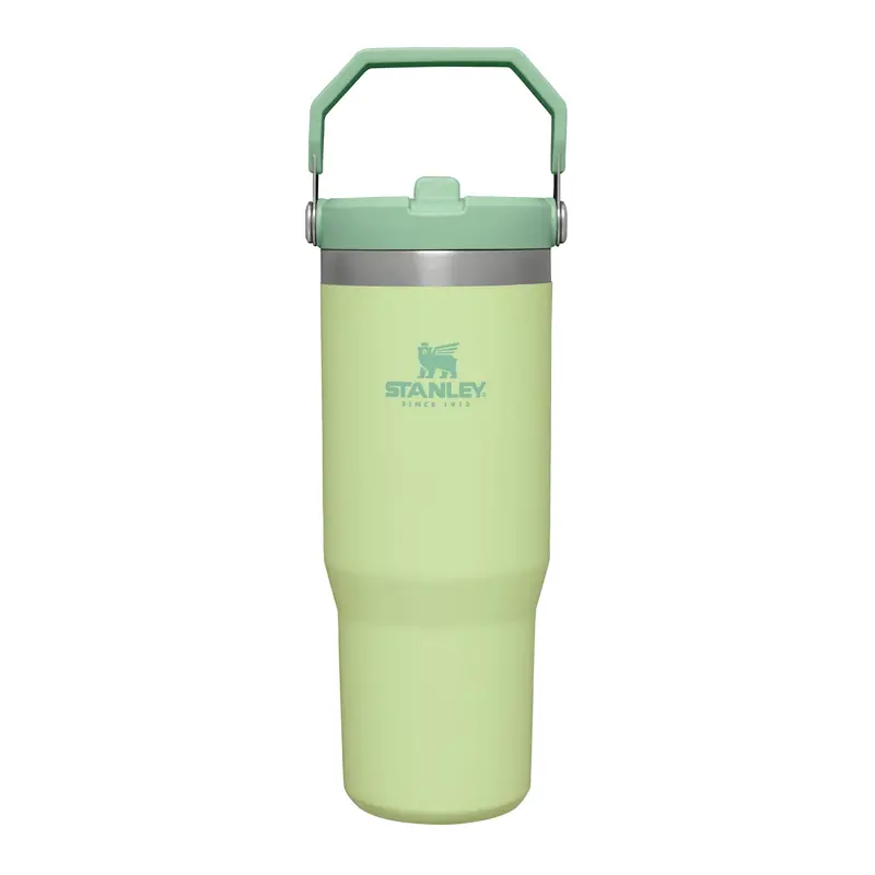 Stanley Iceflow Flip Straw Tumbler – 0.89L Citron-Coloured Insulated Drink Container 1