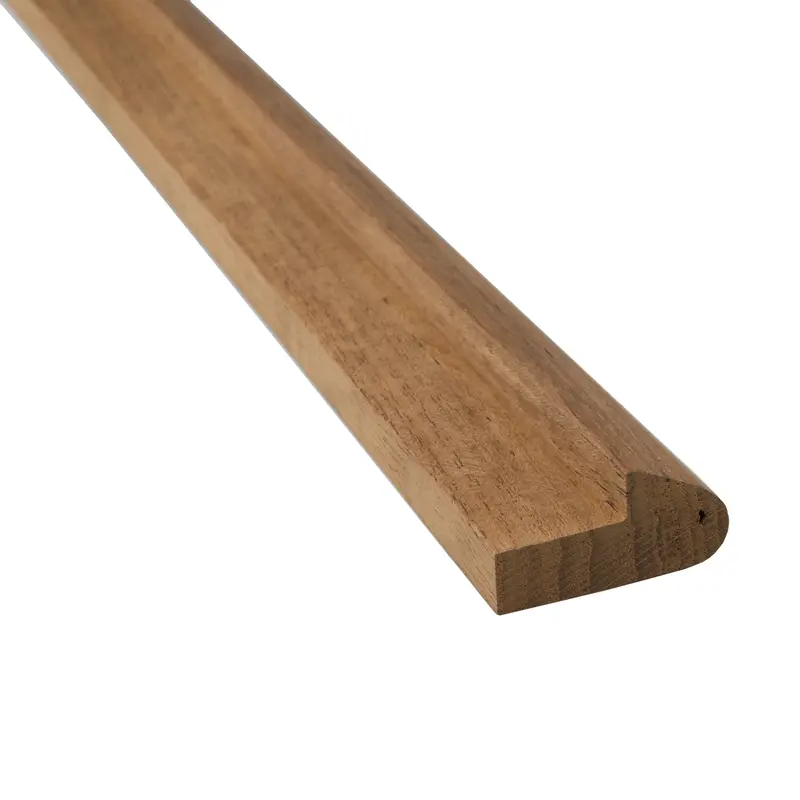Straight Teak Rail Molding – 1-5/8" × 5' Marine Grade Strip 1