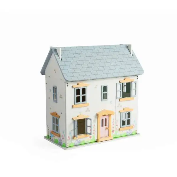 Summer Cottage Dollhouse With Furniture 1