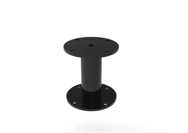 Surface-Mount Trash Receptacle For Playgrounds 1