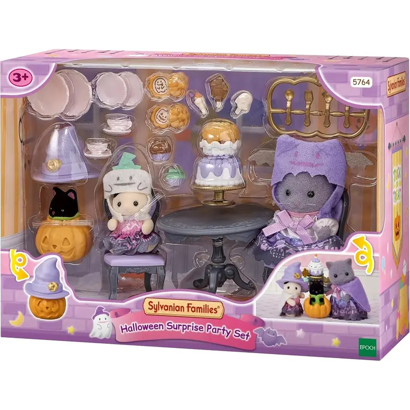 Sylvanian Families Halloween Party Playset With Surprise Elements 1