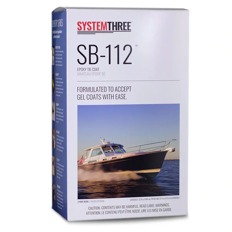 System Three Sb-112 Epoxy Resin – Low-Voc, High-Strength Laminating Formula 1