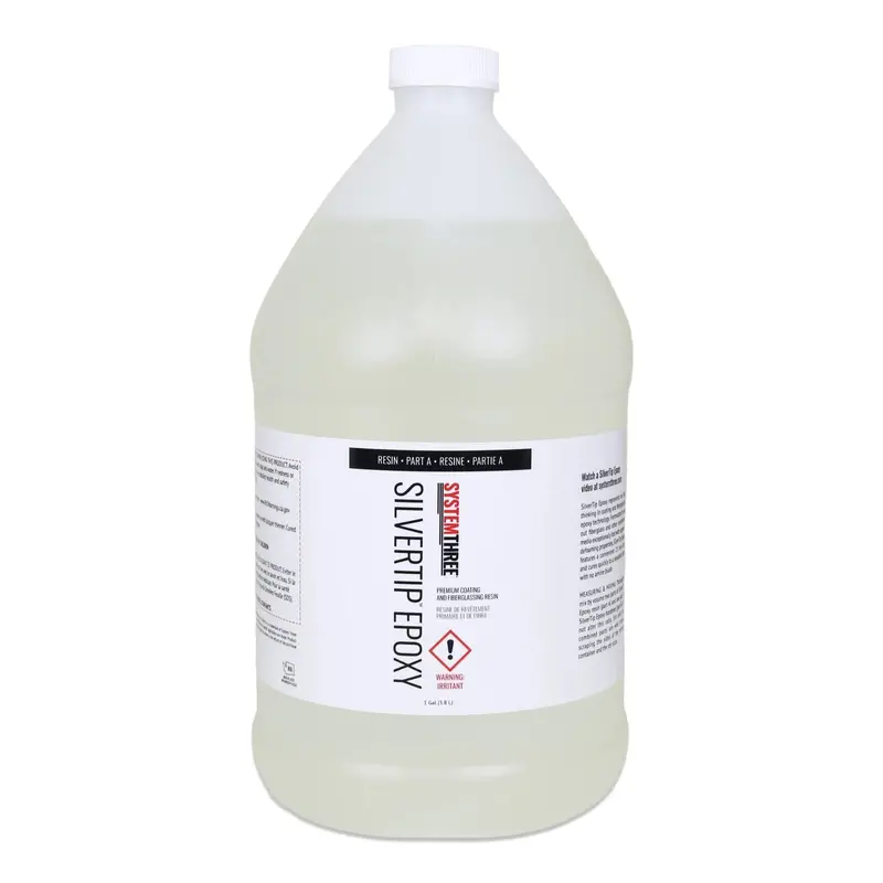 System Three Silvertip Laminating Epoxy Resin – Low-Viscosity, High-Strength 1